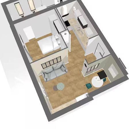 Appartchic - Appartement Standing - Plein Centre & Parking Prive Creon Exterior photo