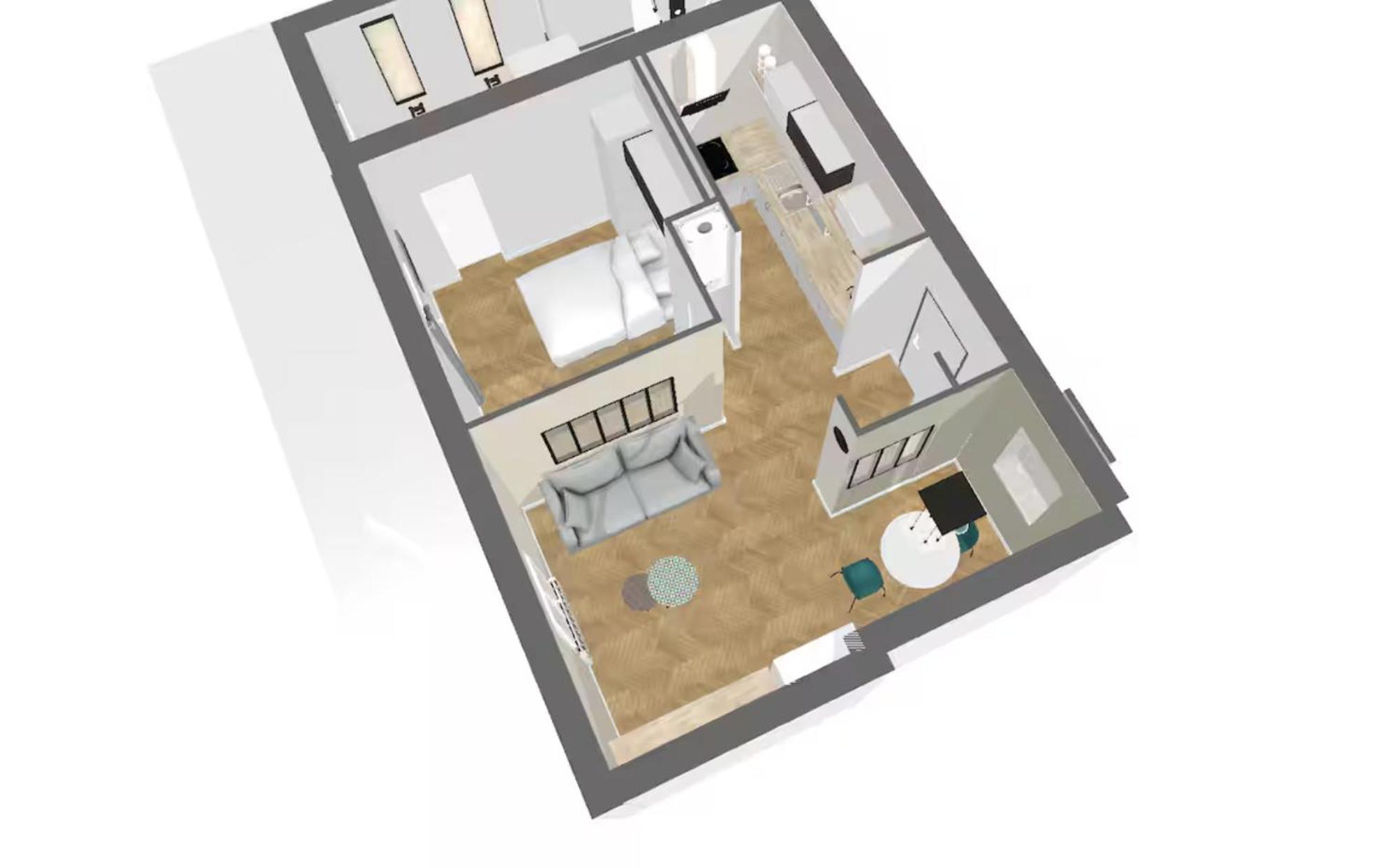 Appartchic - Appartement Standing - Plein Centre & Parking Prive Creon Exterior photo